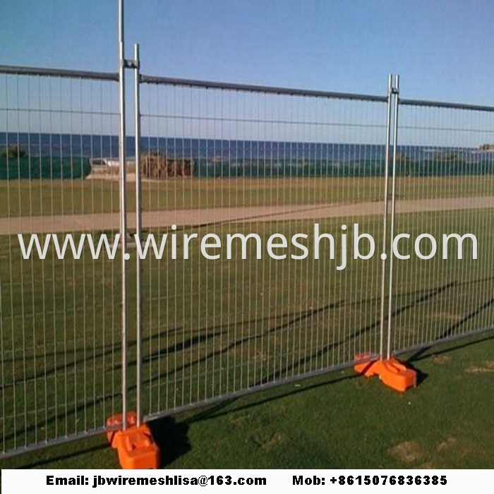 Powder Coated And Galvanized Temporary Fence